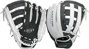 Easton Ghost Flex Softball Glove 12in Gry-Wht-Blue RH Throw