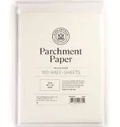 King Arthur, Pre-Cut Baking Parchment Paper, Heavy Duty, Professional Grade, Non