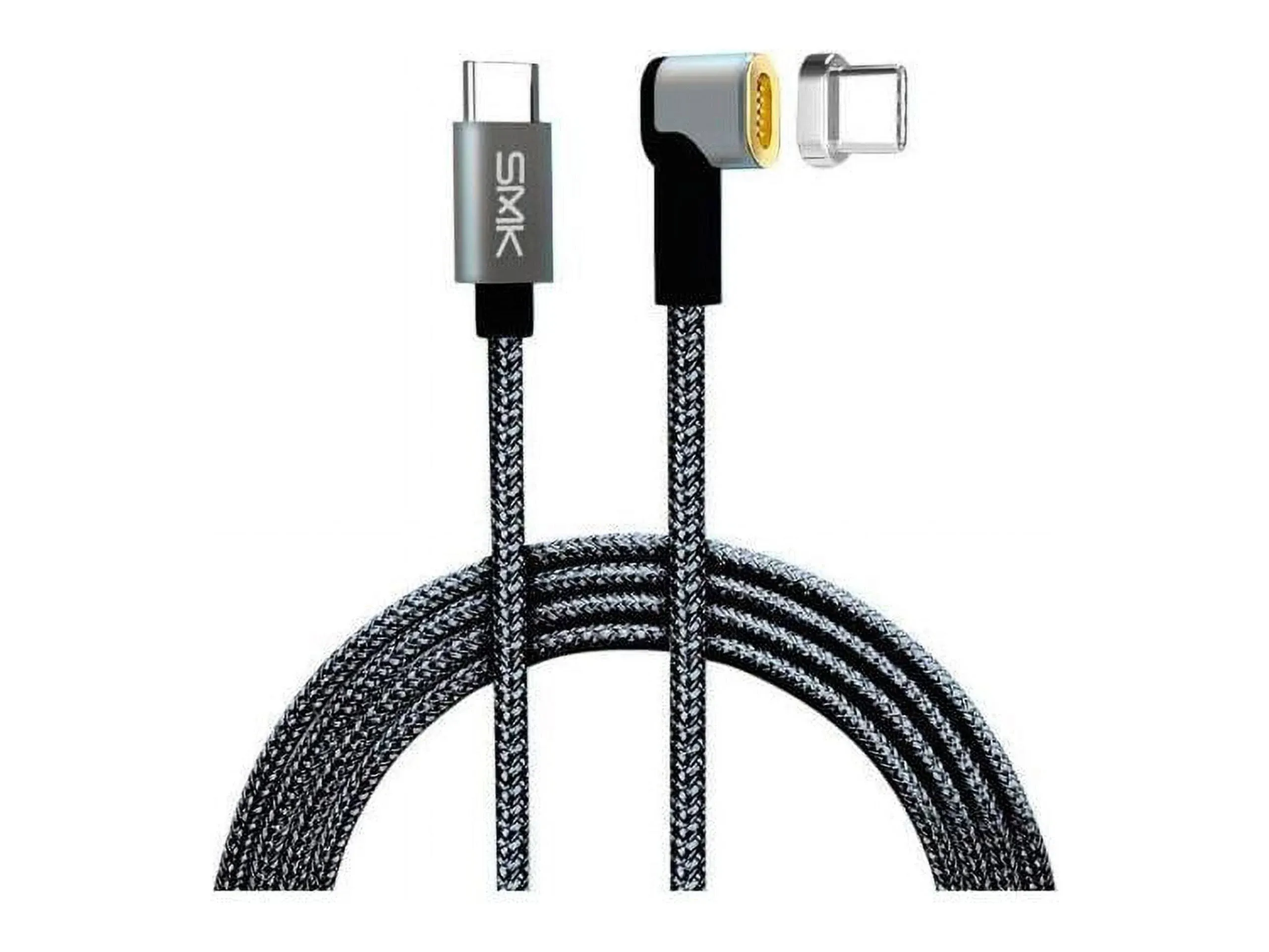 SMK-Link VP7000 USB-C MagTech Charging Cable, 6.50 ft Space Gray