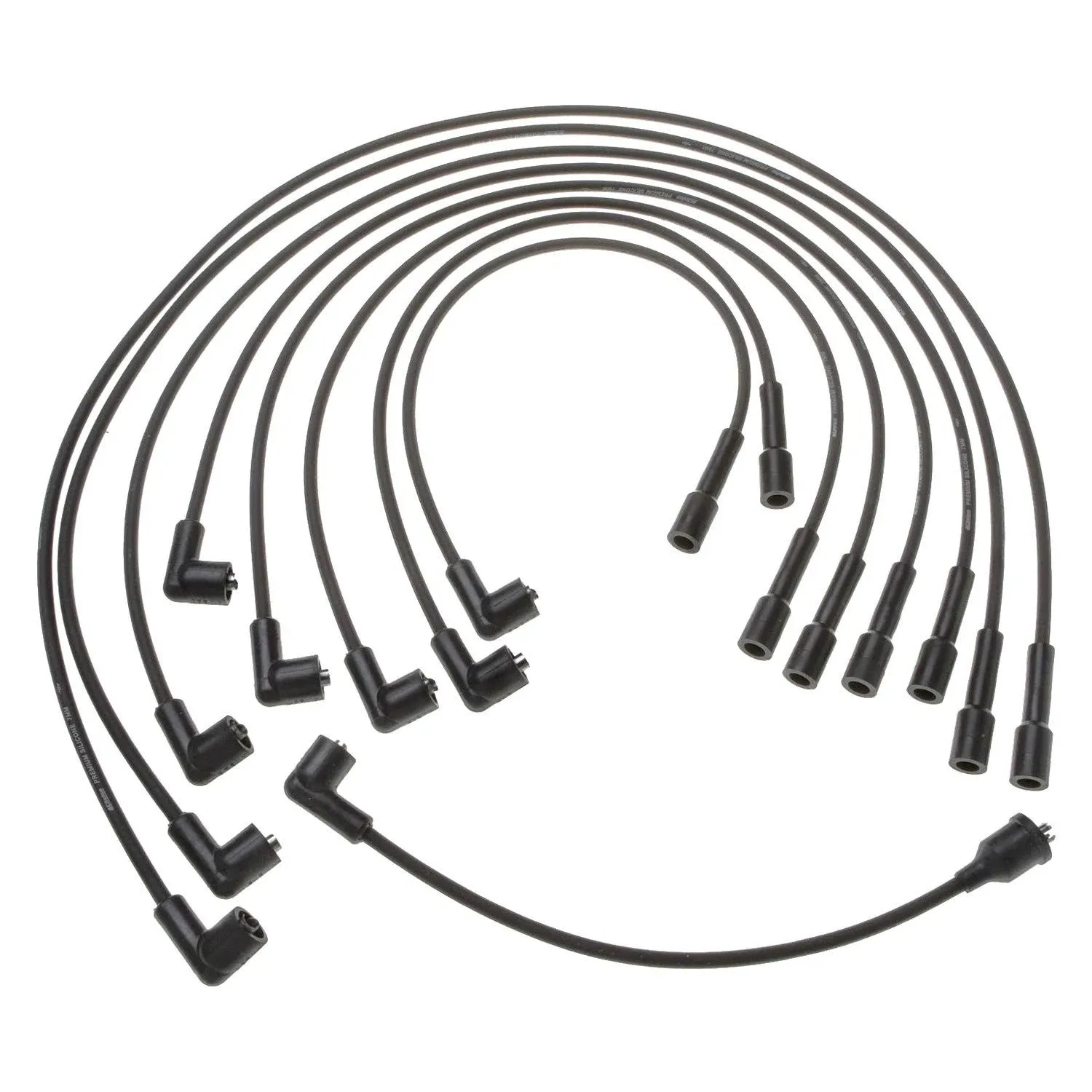 ACDelco Professional 9188X Spark Plug Wire Set, Black