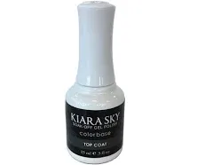 Kiara Sky Soak Off Gel Non Wipe Top Coat 0.5 fl oz