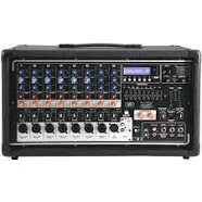 Peavey PVi 8500 8 Channel 400W Powered Mixer with FX, Bluetooth & SD/USB MP3 Player