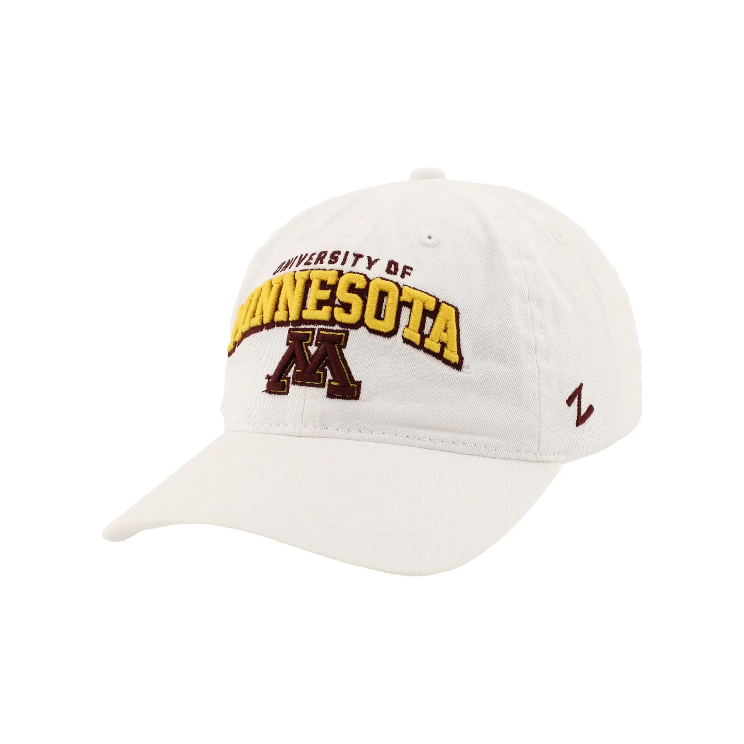 ZHATS NCAA Officially Licensed Hat Scholarship Classic White