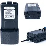 Baofeng 3800mAh Extended Battery Compatible with Uv-5r Uv-5RTP