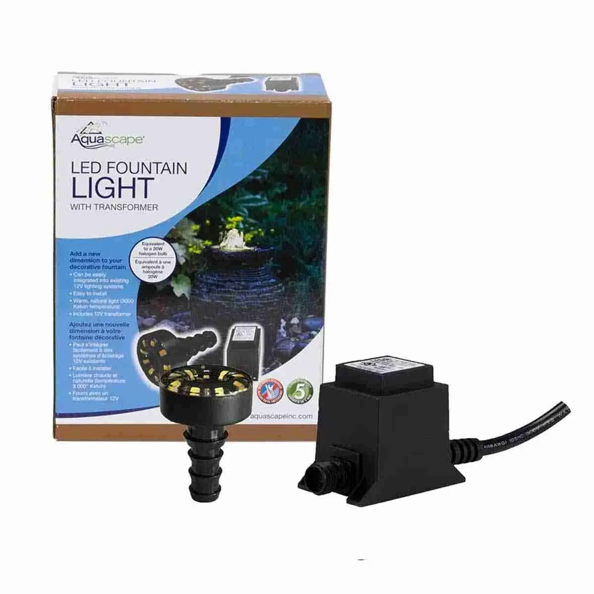 Aquascape Fountain Accent Light with Transformer Kit