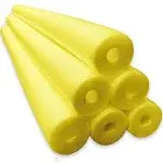 Black Jumbo Pool Noodles 6-Count Pack | FoamNoodles.com