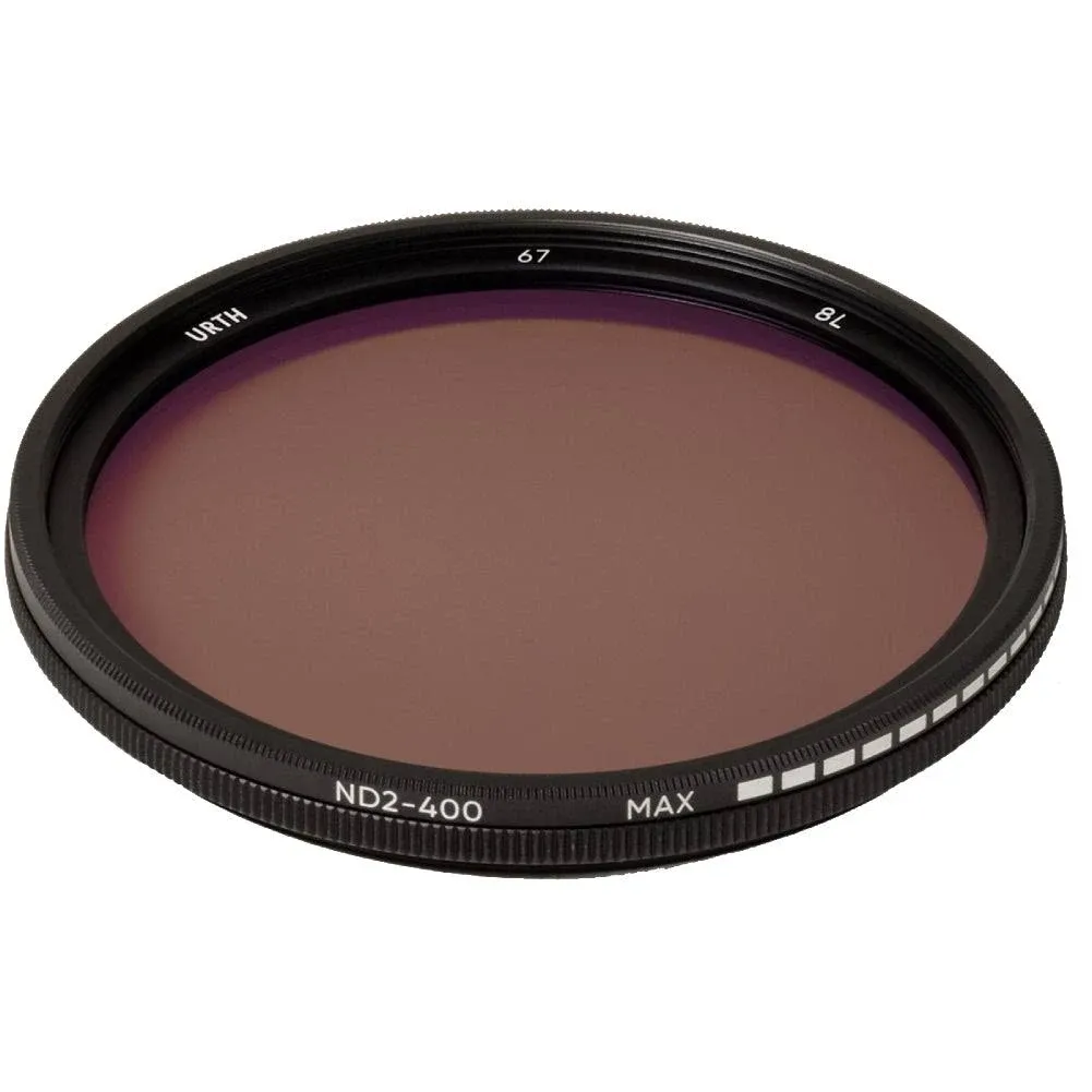 Urth ND2-400 (1-8.6 Stop) Variable ND Lens Filter (37mm)