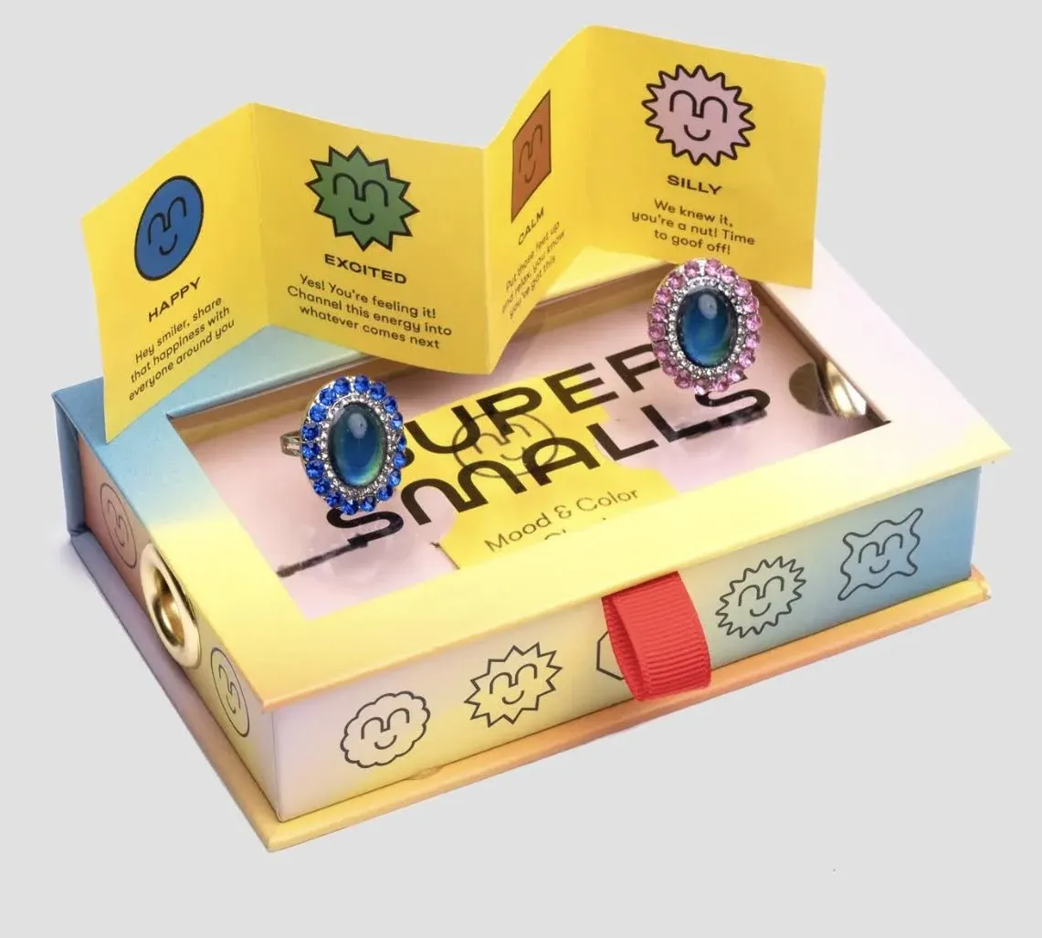 Super Smalls Girls Me Time Double Mood Rings