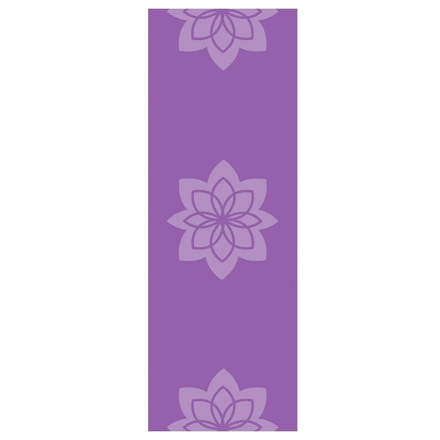 GoFit Designer Yoga Mat, Purple