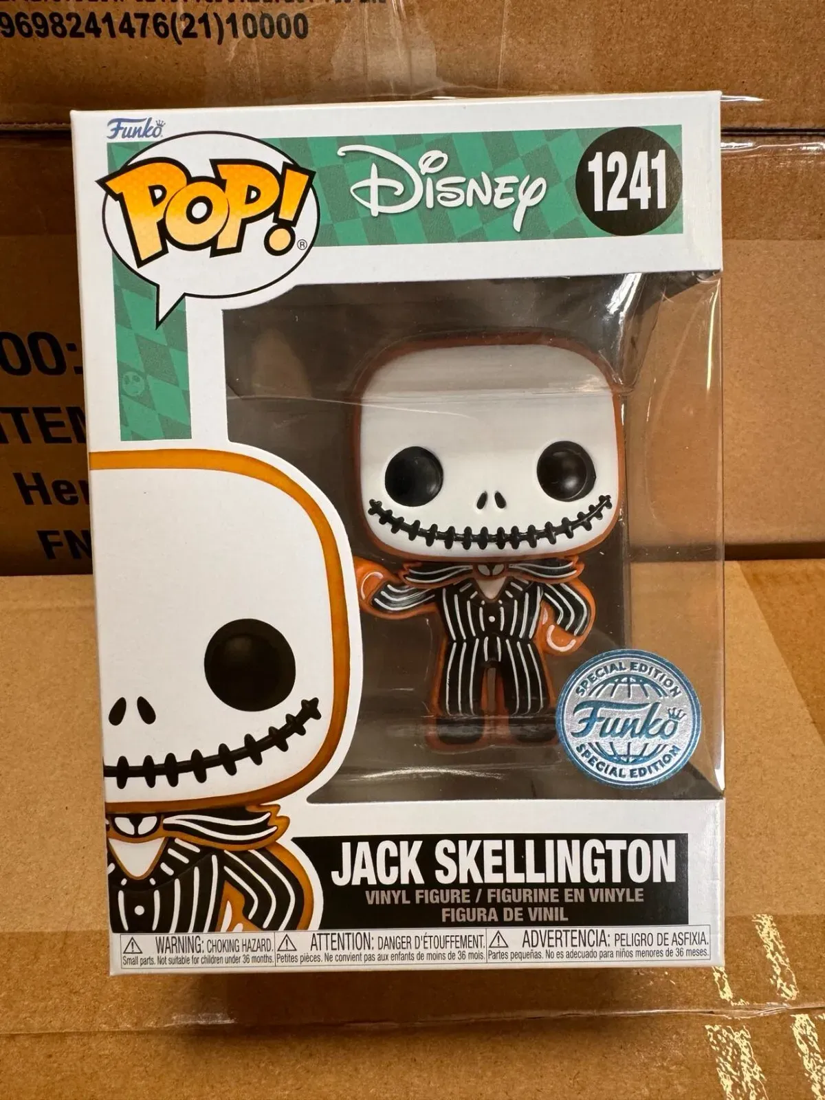 Funko POP! Jack Skellington as Gingerbread Disney #1241 Special Edition