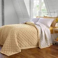 BH Studio Reversible Quilted Bedspread