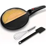 NutriChef Electric Griddle Crepe Maker Hot Plate Cooktop