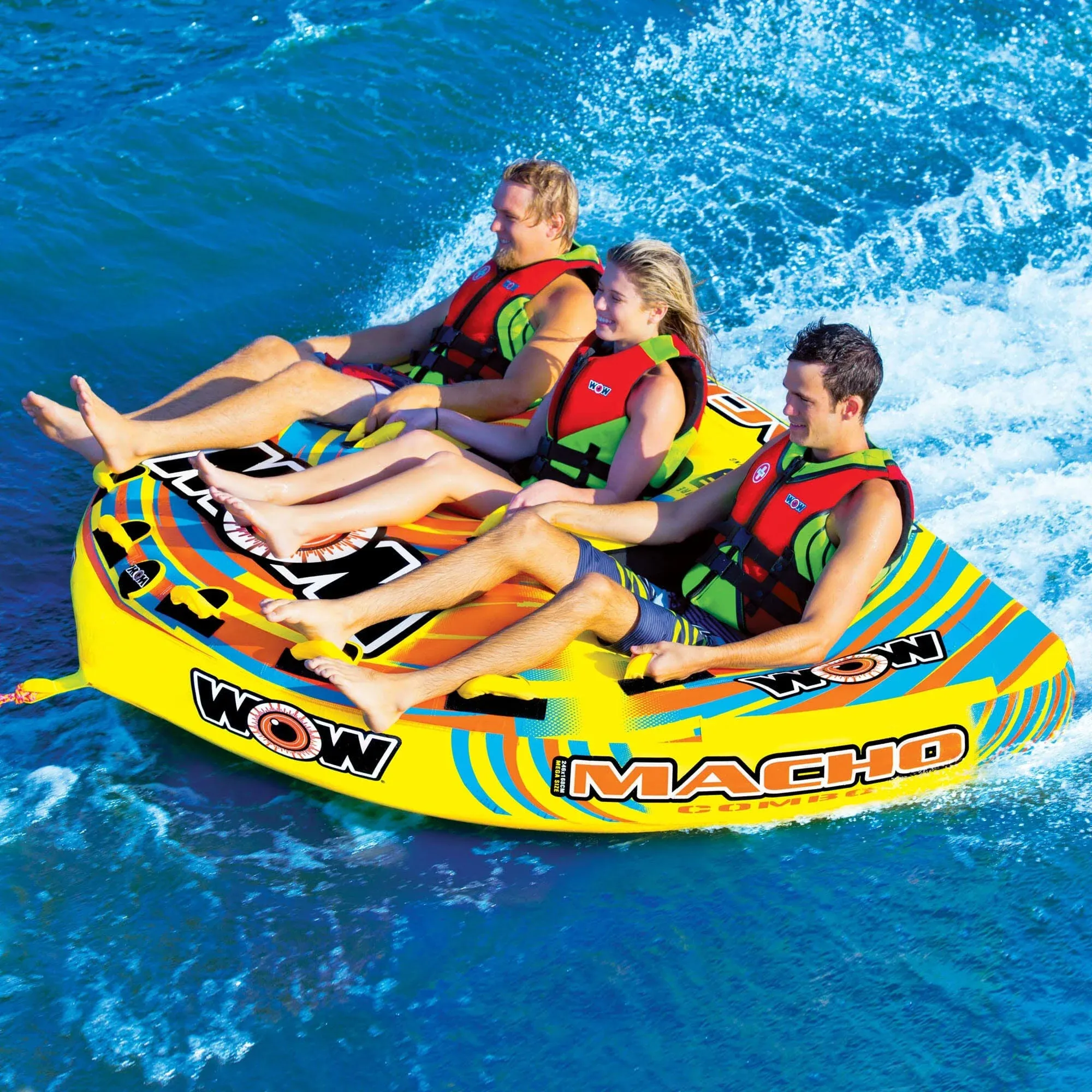 WOW Watersports 16-1030 Towable Macho 3person