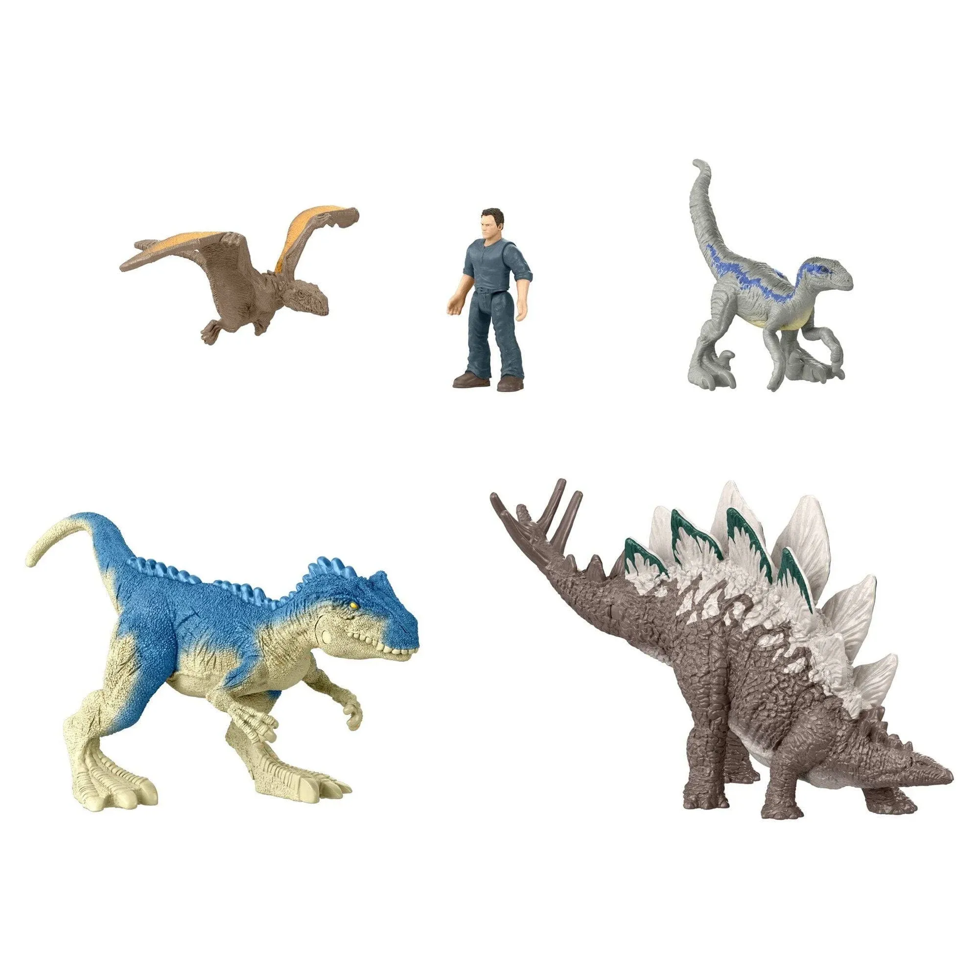 Jurassic World Dominion Chaotic Cargo Minis Pack Special Edition Allosaurus NEW