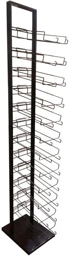 Only Hangers 12 Tier Black Cap Rack (Holds 144 Hats)