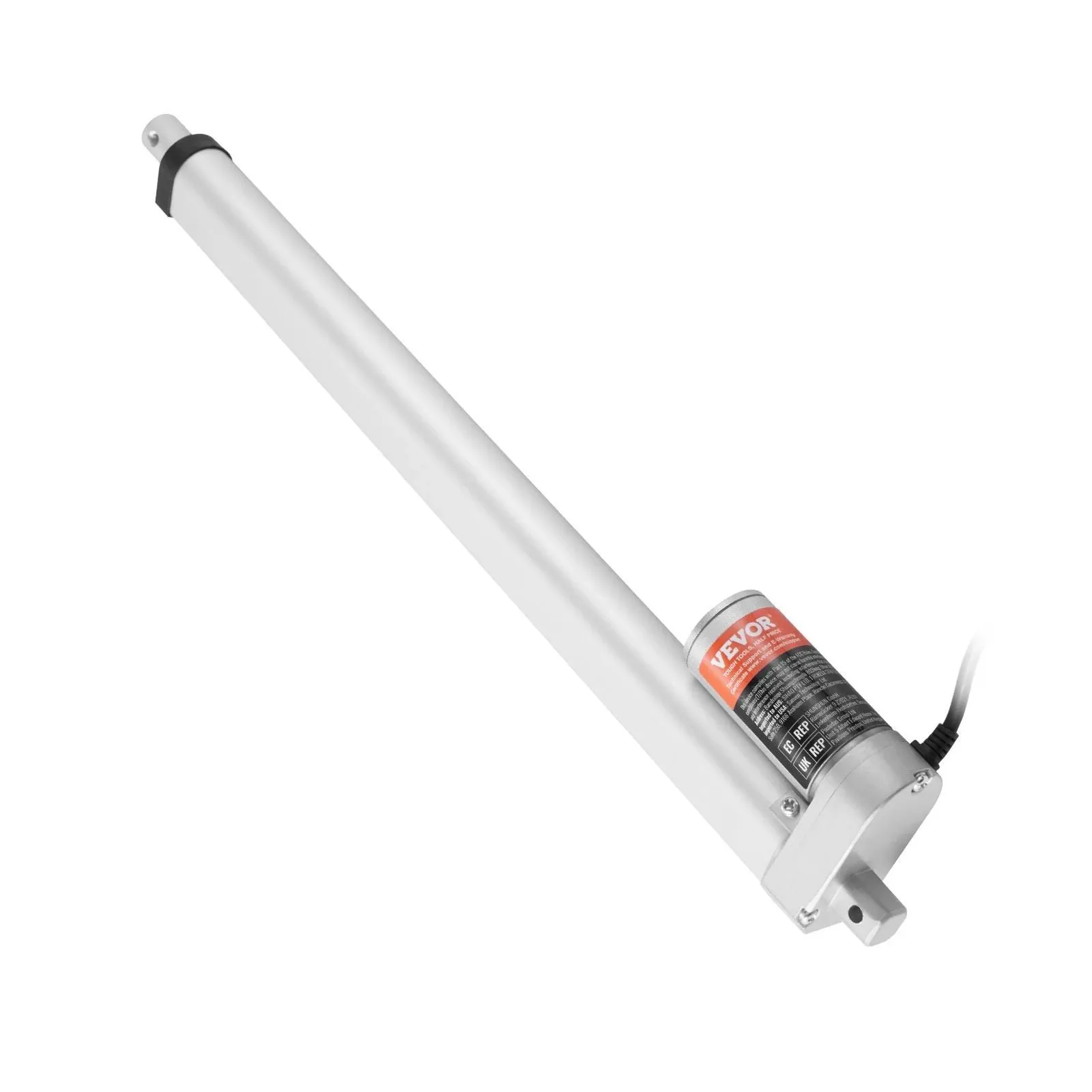 VEVOR 12V Linear Actuator - 6 inch Stroke High Load Capacity 330lbs with Mounting Bracket and IP54 Protection