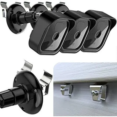 Blink Outdoor Vinyl Siding Mount with Waterproof Case, No-Hole Needed Mounting Bracket and Full Weather Proof Cover