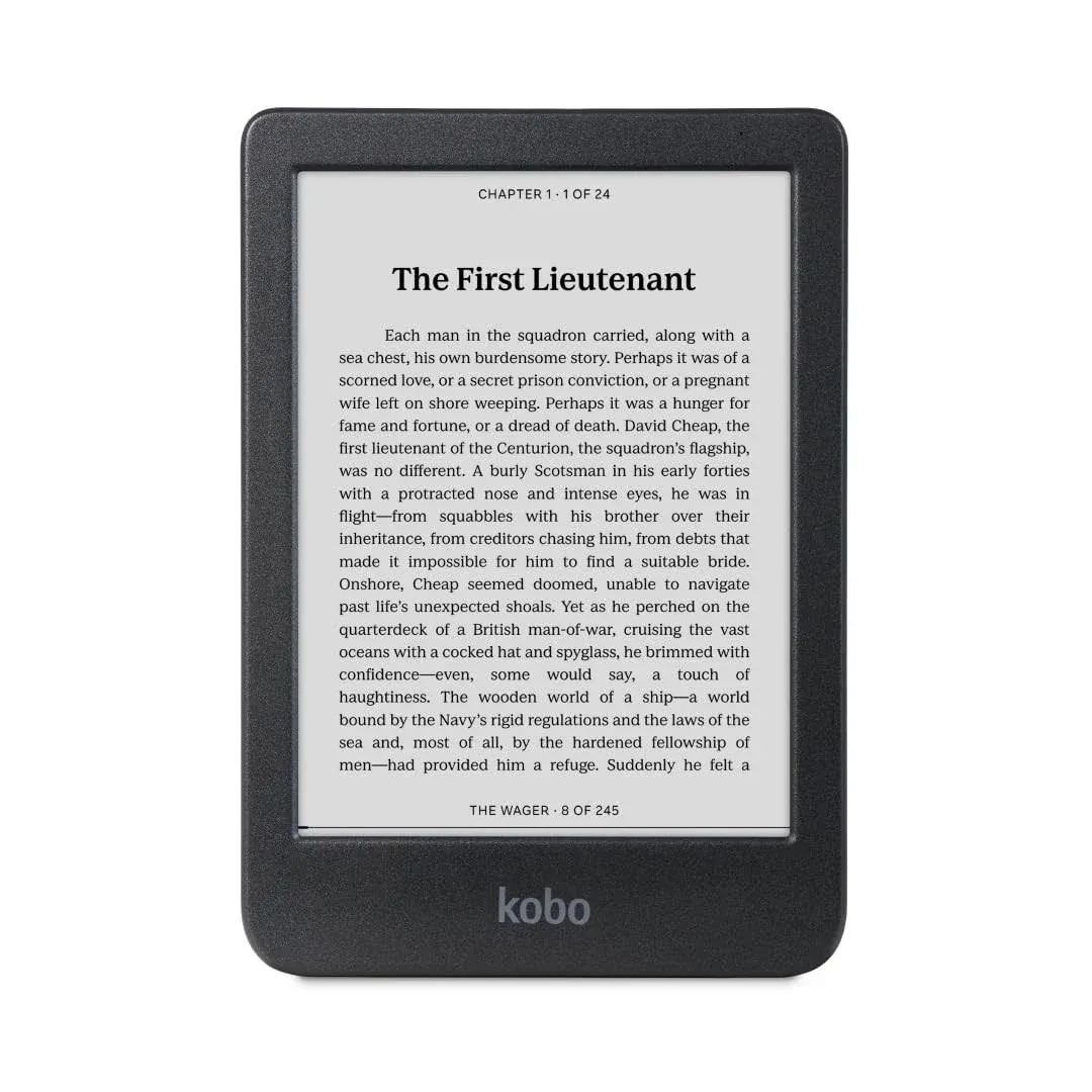 Kobo Clara Colour eReader with Case Bundle (Black SleepCover, Case Bundle)