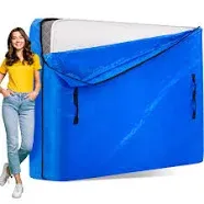 Mattress Bag, Heavy Duty Tarp Reusable Storage Bag,Easy Carrier Mattress Moving 