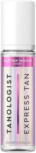 Express Self Tan Mousse, Dark - Hydrating Sunless Tanning Foam, Vegan and Cru...