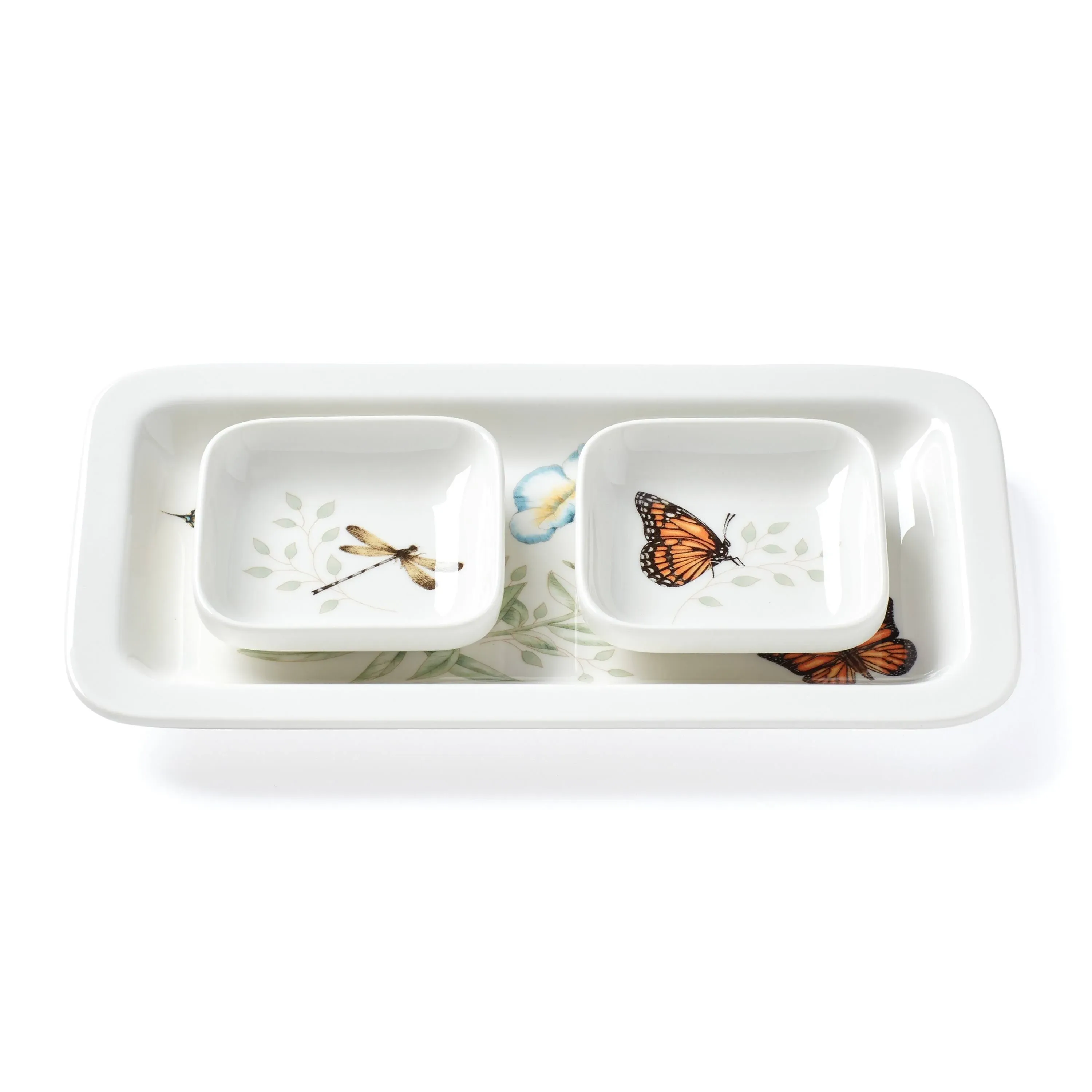 Lenox Butterfly Meadow Sushi Plate & Bowls