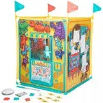 Melissa &amp; Doug Fun at the Fair! Game Center Play Tent - 4 Sides of Activities