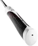 Golf Pride Reverse Taper Flat Large Putter Grips - Black/White