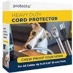 Clear Cord Rs From Pets 10ft Slipon Odorless Cat Dog Chew Proof Plastic Cover Fo