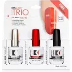 Kupa GelFinity Top, Base, Matte Top 0.5 oz and Refill 8oz Top Gel