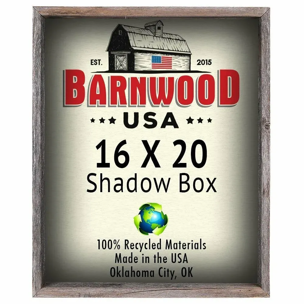 BarnwoodUSA Shadow Box Picture Frame