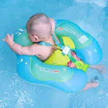 Free Swimming Baby Inflatable Baby Swim Float Children Waist Ring Inflatable ...