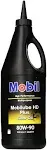 Mobil Mineral, SAE Grade : 80W-90, 1 qt Drip Bottle - 102508