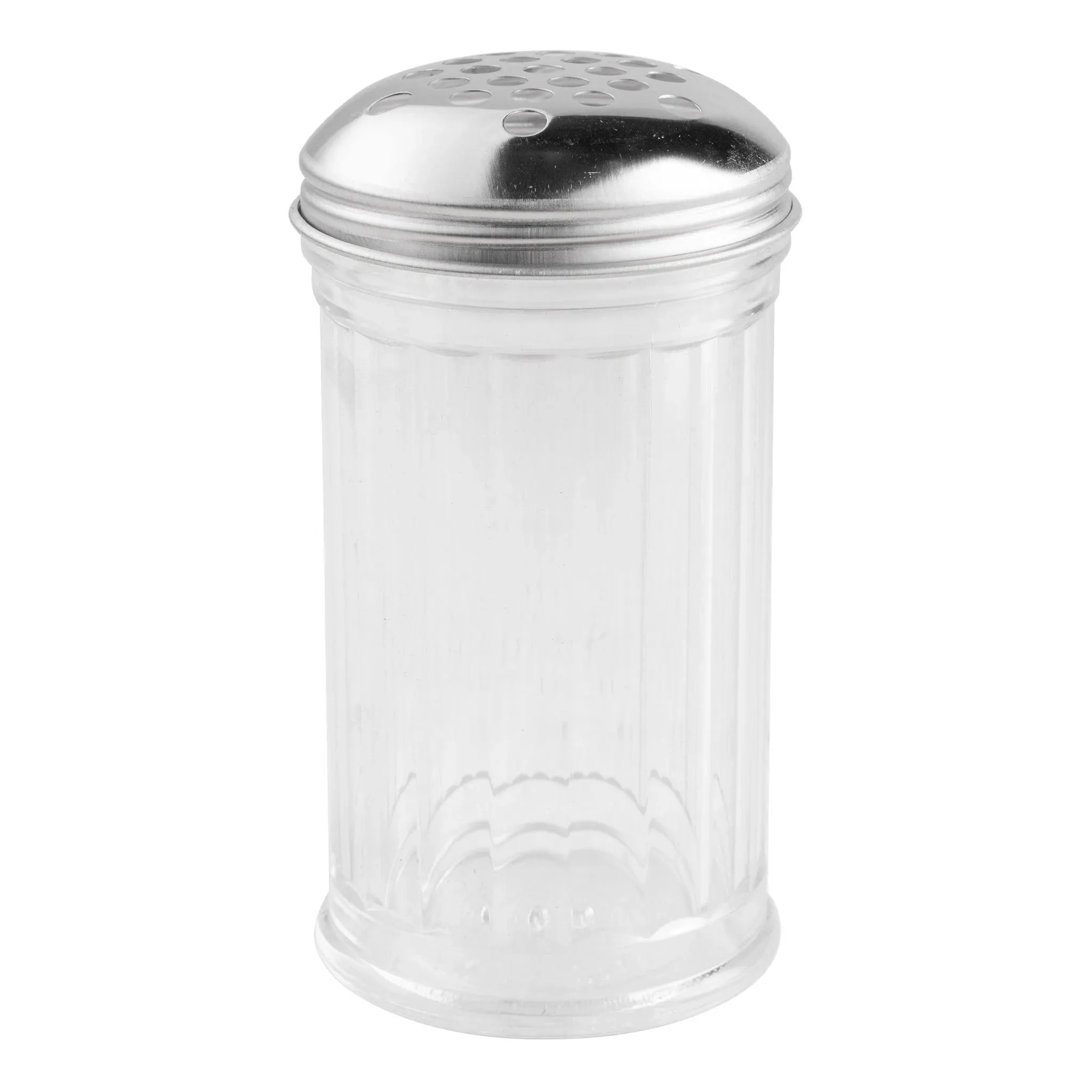 American Metalcraft SAN319 12 oz Plastic Cheese Shaker w/Extra Large Holes Lid