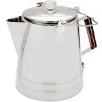 Coletti Scoutmaster Camping Coffee Pot - Campfire Coffee Pot - Huge Stainless Steel Camp Coffee Maker for Groups – 24 Cup