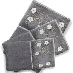 Bloomfield Complete Bath Ensemble Decor Set, Grey, All Sold Separately