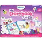 Skillmatics Storybook Art Kit - Unicorns & Princesses Art Kit for Kids, Write & Create Fairytale Storybooks, Creative Activity, DIY Kit, 150+ Stickers, Christmas Gifts for Ages 5, 6, 7, 8, 9, 10