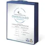 PureCare Omniguard 5-Sided Mattress Protector Queen, White