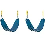 Swing-n-slide 2 Pack- Extreme Duty Swing SEATS with Chains - Blue