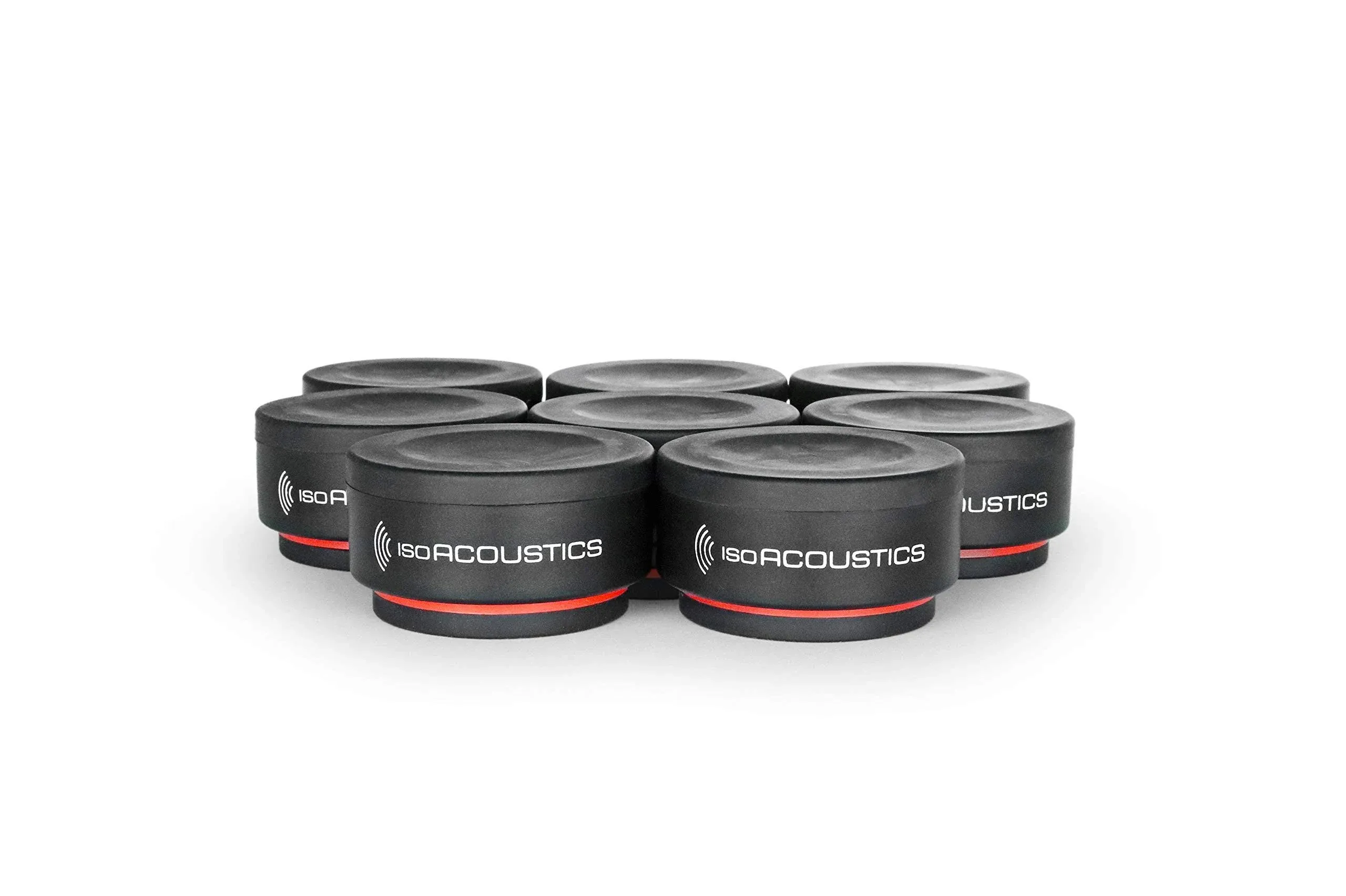 IsoAcoustics Iso-Puck Series Acoustic Isolators (Iso-Puck Mini, 6 lbs max/Unit, 16-Pack)