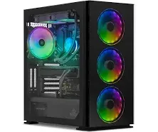 YEYIAN Gaming PC Ryzen 7 7800X3D 4.2 GHz (5GHz Turbo Max), AMD RX 7900 XTX (> 4080) Computer Desktop, 1TB NVMe SSD, 32GB DDR5 5200MHz RAM, Liquid Cooled 6 ARGB, 850W Gold PSU, WiFi 6, Win 11 Home