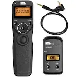 Wireless Remote Shutter for Nikon, Pixel TW-283 DC2 Wireless Shutter Release Cable Timer Remote Control for Nikon Z6 Z7 D7500 D3300 D5000 D5500 D5600 D7200 D7000 D610 D600 D750