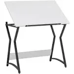 Hourglass Craft Table, Angle Adjustable Drafting Table Studio Designs