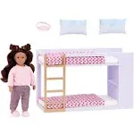 Lori Dolls – Tania’s Bunk Bed Set – Mini Doll &amp; Toy Bunk Bed – 6-inch Do