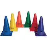 S&S Worldwide Spectrum Cones 12" (Set of 6)