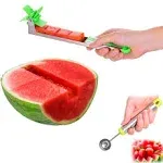 YIDADA Watermelon Slicer Cutter - Stainless Steel Knife Corer Fruit Vegetable To