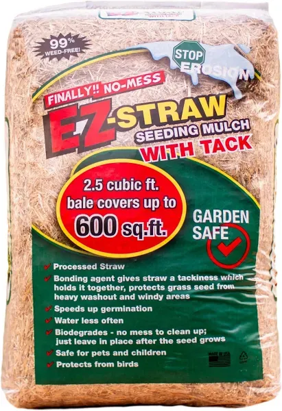 2.5 cu. ft. Straw Seeding Mulch