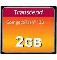 Transcend TS2GCF133 2 GB CompactFlash Card (133x)