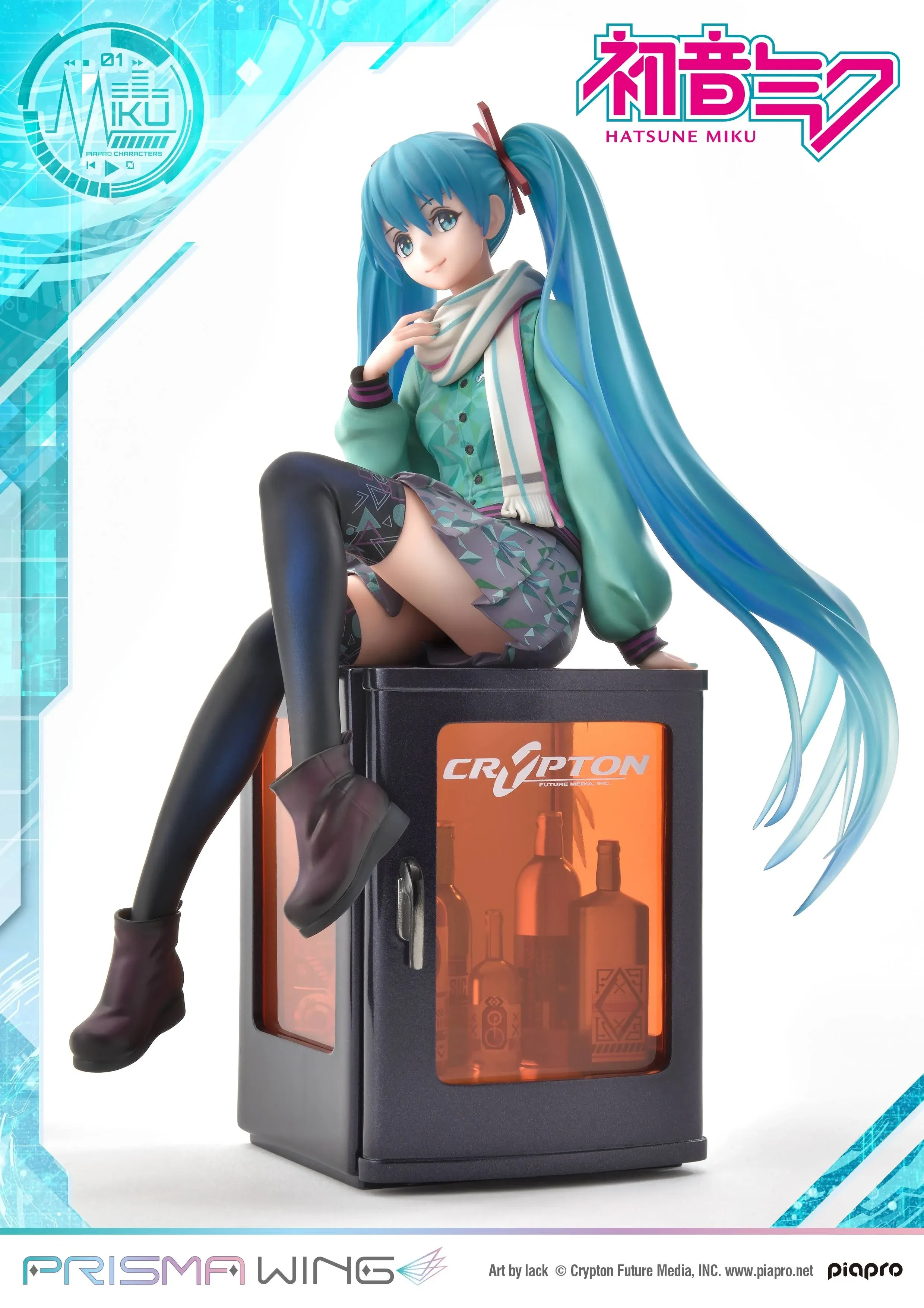 1/7 Prisma Wing Miku Hatsune Art by Lack Figure