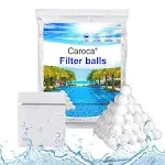 3.1 Lbs Pool Filter Balls, Reusable Eco-Friendly Fiber Filter Media For Sand Fil