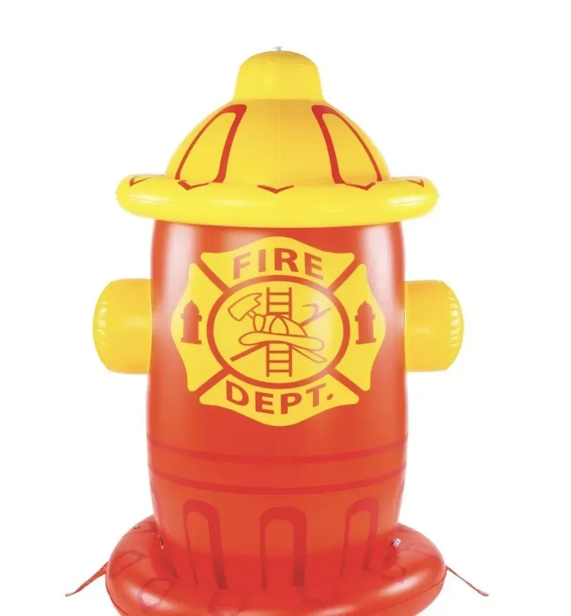 BigMouth Inc. Giant Inflatable Fire Hydrant Backyard Water Sprinkler